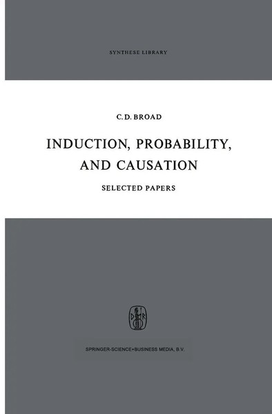 C. D. Broad | Induction, Probability, And Causation | Buch | Englisch | Xi-image