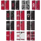OFFICIAL OHIO STATE UNIVERSITY LOGO LEATHER BOOK CASE FOR APPLE iPHONE PHONES