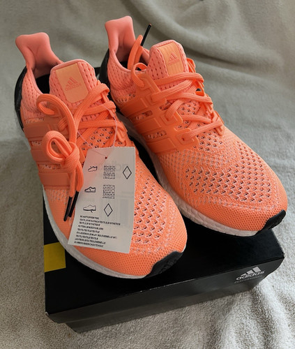 adidas UltraBoost 1.0 Women’s Primeknit Flash Orange Running Shoes B34053