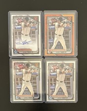 2024 BOWMAN DRAFT CHROME 1ST AUTO & 01/25 & 2 REFRACTORS of JAMES TIBBS III.