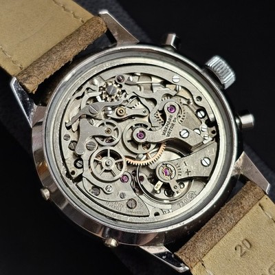 Wakmann Jumbo 39mm Triple Calendar Chronograph Ref. 1315.30.75