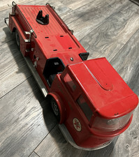 Buddy L Texaco Fire Chief Pressed Steel Fire Truck Large Vintage Restore