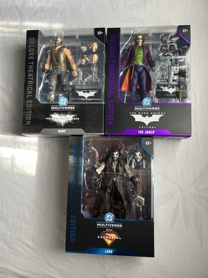 McFarlane DC Deluxe Theatrical Edition Lot Of 3