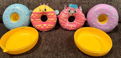 2 PIKMI POPS Surprise DOUGHMIS Donut Plush Bee Zebra Mystery Dough 2018 Moose
