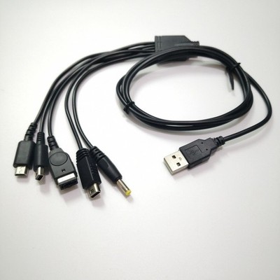 12M PVC Ladekabel f??r Nintendo SP 3DS U f??r Spielekonsolen Schwarz