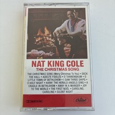 Nat King Cole The Christmas Song Cassette Capitol Records