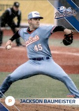2024 Aberdeen IronBirds Choice 2 Jackson Baumeister Jacksonville Florida NM Card