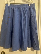 skirt XXL Blue Pockets