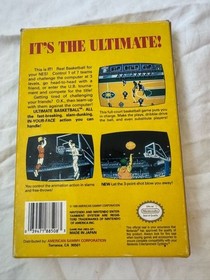 Ultimate Basketball for Nintendo NES Complete In Box