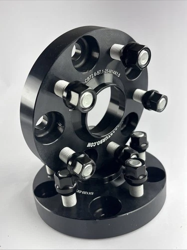 25mm Wheel Adapters 5x120 to 5x114.3 CB 72.6-57.1 M14x1.5