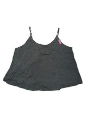 Adore Me GREEN Women's Clair Urban Chic Open Back Cami Tank Top, US 2X