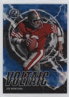 2023 Composite Resurgence Voltaic Blue Wave Refractor 13/75 Joe Montana HOF 3hd