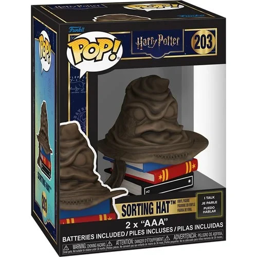 Harry Potter Sorting Hat SFX Funko Pop! Vinyl Figure #203 PREORDER