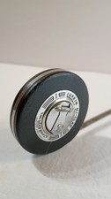 Lufkin Mezurall 10FT Chrome Tape Measure Vintage Steel USA W9210 Tool Good
