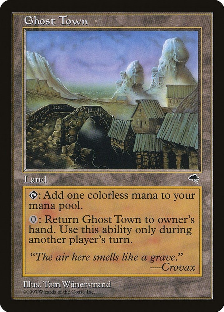 Ghost Town - LP MTG Tempest