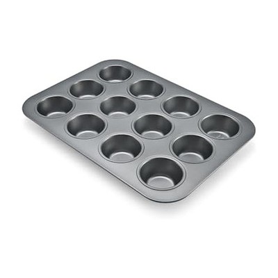 Chicago Metallic Commercial Ii Non-Stick 12-Cup Muffin Pan. Make Muffins