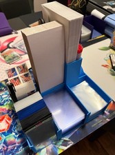 Card Sleeving Rip Station Organizer Tcg Sports Cards Shipping Sorter - Kit
