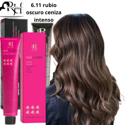 Tinte para el cabello Color RR Line 6.11 rubio oscuro ceniza intenso