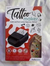 New Sealed Hello Blink Tattoo Maker Create and Print Temporary Tattoos