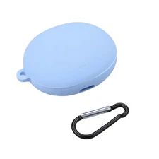 Blue Silicone Headset Protective Case Cover For Anker-Soundcore Liberty 3 Pro E