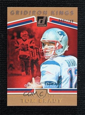 2017 Panini Donruss Gridiron Kings Studio Series 40/100 Tom Brady #18 0d44