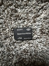 Sony PSP 1GB Memory Stick Pro Duo Magic Gate Memory Card