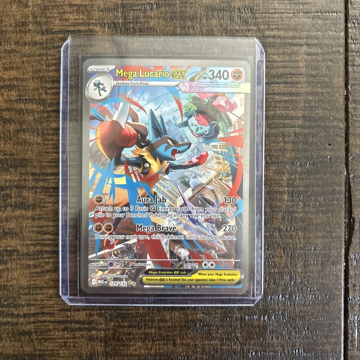 Lucario Pokémon TCG Professional Sports Authenticator (PSA