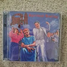 Death - Spiritual Healing -  2 CD set edition USED VG+ / VG TESTED & WORKING