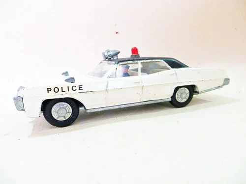 DINKY 251 'PONTIAC PARISIENNE POLICE CAR'. ORIGINAL. VINTAGE. GOOD.