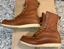 Red Wing Shoes Heritage 877 8-Inch Classic Moc 9D - Oro Legacy
