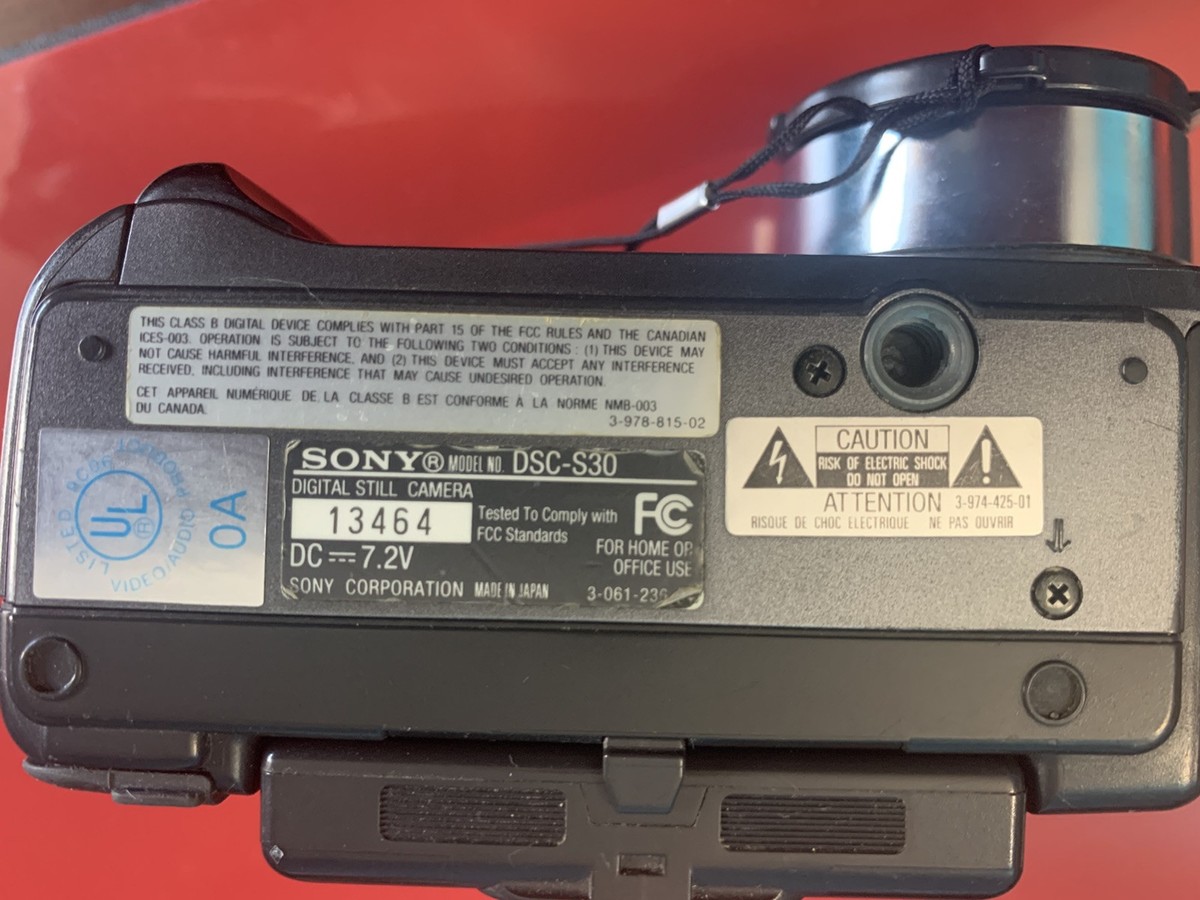 SONY Cyber-shot DSC-S30 1.3メガピクセルカメラ SONY Cyber-shot DSC-S30 1.3メガピクセルカメラ - メルカリ