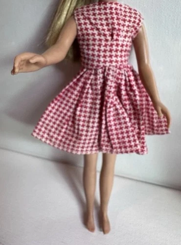 Vintage Barbie’s Skipper Red Gingham Dress