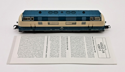 Roco H0 43911 AC für Märklin Diesellok BR 220 012-9 Rarität neuwertig ohne OVP | Zustand: Gebraucht