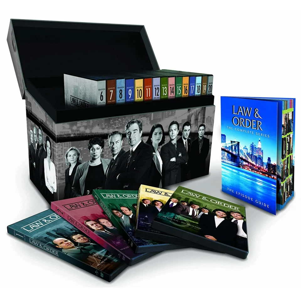 Law & Order The Complete Series Seasons 1-20 104-Disc DVD Box Set Free Ship - Image 2 of 2