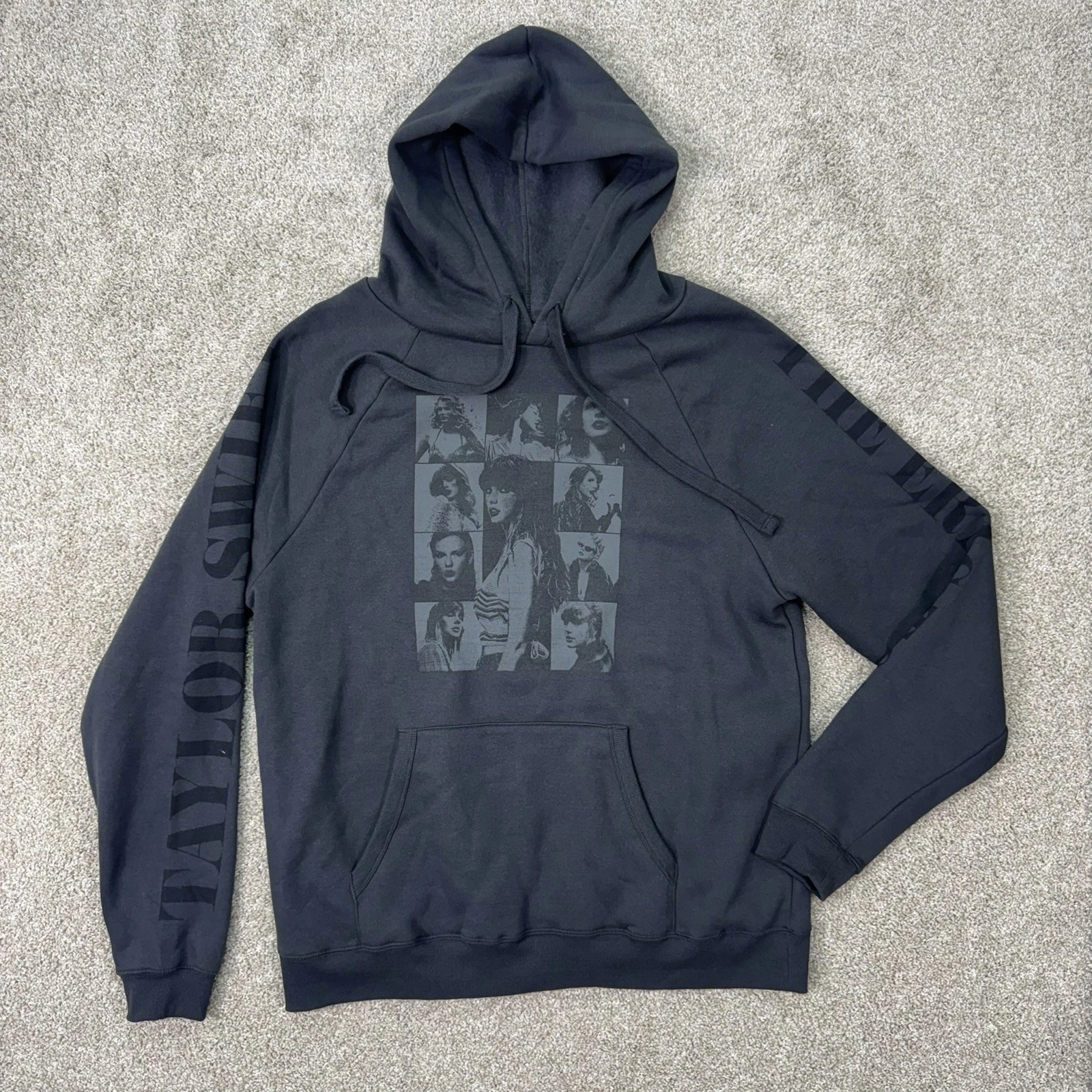 Taylor Swift The Eras Tour Hoodie Mens L Charcoal Gray Black Concert Merch
Opens in a new window or