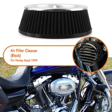 Black Motorcycle Air Filter Cleaner For Harley Road 1999-07 2006 Dyna 29442-99A