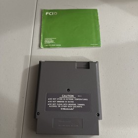 NES Seicross Nintendo Entertainment System Cartridge & Manuel 