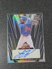 Leaf 2024 Metal Josue De Paula Rookie Autograph Serial Numbered 2/5 Dodgers 