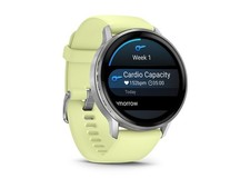 Garmin Venu 4 45mm cintur.silic. grigio/argento/lemon Smartwatch 010-03014-02
