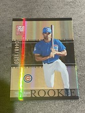 2003 NIC JACKSON DONRUSS ELITE BASEBALL ROOKIE CARD RC #198 CHICAGO CUBS /1750. rookie card picture