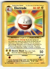 Electrode 021/102 Normal Rare Base Set LP