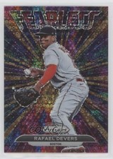 2022 Panini Prizm Fearless Bronze Donut Circle /40 Rafael Devers #FL-12 o7m
