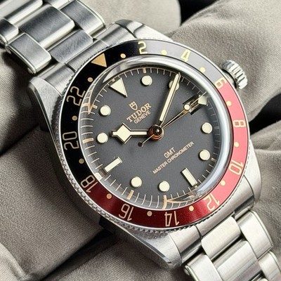 2026 Tudor Black Bay GMT Red COKE 39mm 7939G1A0NRU Complete Set!