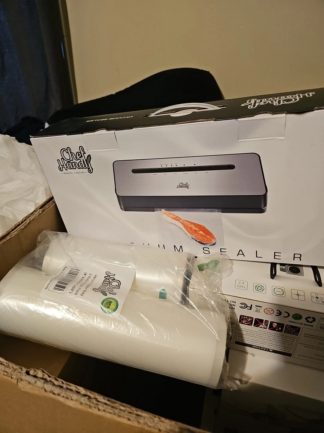 CHEFHANDY Vacuum Sealer Machine, Automatic Food Sealer For Food Savers