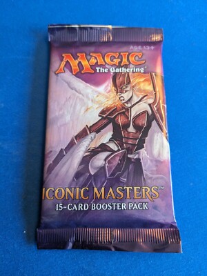 mtg iconic masters booster box Iconic Masters Draft Booster Pack 1x MtG **New**