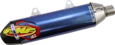 FMF 045561 Factory 4.1 Slip On Muffler for KTM 250 350 450 Blue Titanium