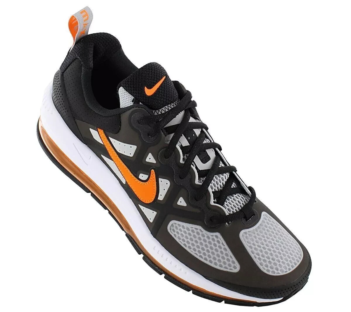 New Youth Size 6Y Gray Fog Orange Nike Air Max Genome | eBay