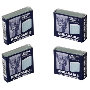 Creative-Mark-Kneaded-Eraser-Artist-Supply-Drawing-Sketch-Charcoal-Large-4-Pack