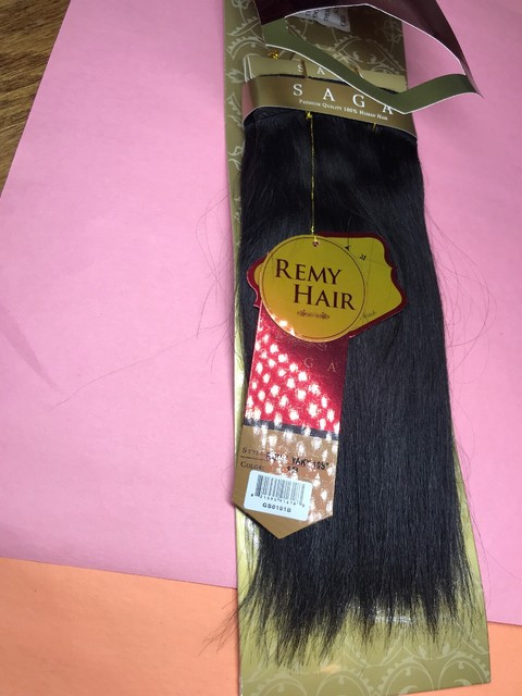 Saga Milky Way Premium Gold 100 Human Hair Remy Yaky Weave 10
