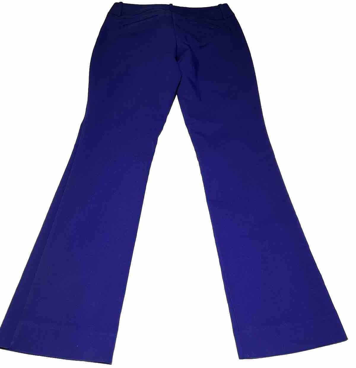 Women's Bootcut Pants Mossimo Blue Size 4 Pants Mid Rise Bootcut Stretch Dressy image 6